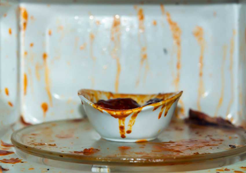 نحوه و طریقه بو زدایی مایکروفر (مایکروویو) و سولاردام :